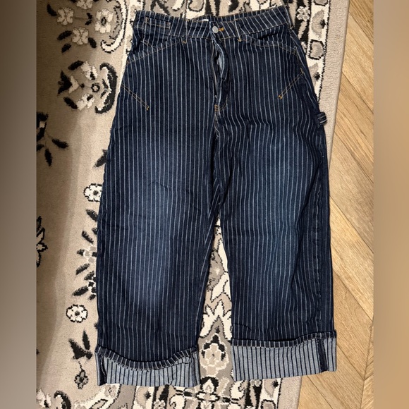Pilcro Denim - Pilcro Blue Striped Jeans